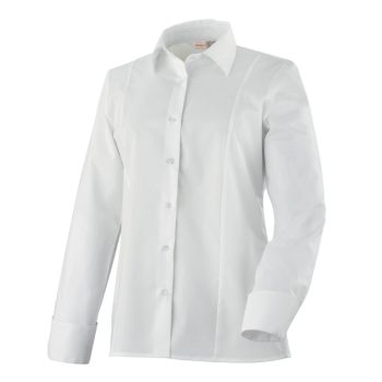 Chemisier de service ML femme stretch cintré TERA Blanc